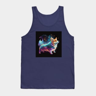 Mystical Welsh Corgi Tank Top